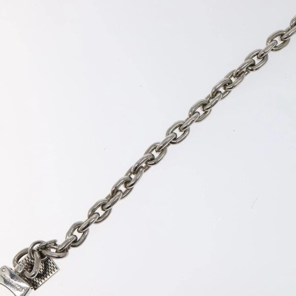 LOUIS VUITTON Chainne Anneau Cles XL Key Ring metal Silver M65774 LV Auth BD2260 - Picture 4 of 6